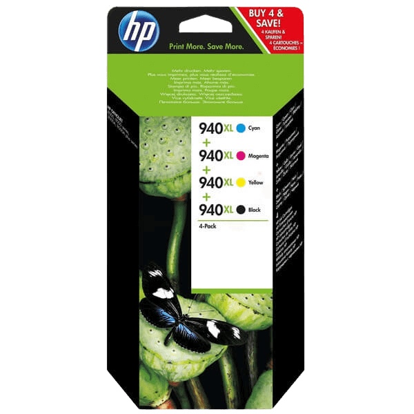 HP Original 940 C2N93AE XL CMYK rabattpakke