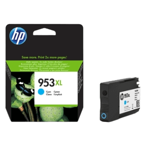 HP Original 953 F6U16AE XL cyan blekkpatron | Innhold: 1450 sider