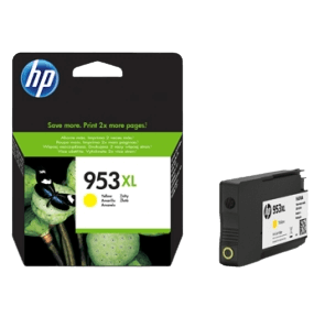 HP Original 953 F6U18AE XL gul blekkpatron | Innhold: 1450 sider