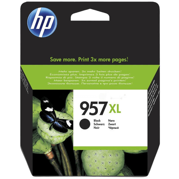 HP Original 957 L0R40AE XXL svart blekkpatron | Innhold: 3000 sider