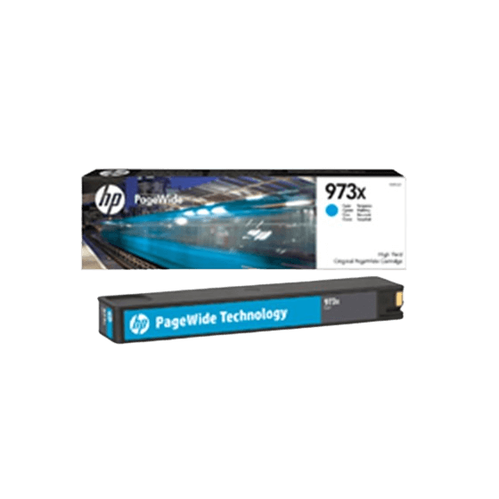 HP Original 973X F6T81AE XL cyan blekkpatron | Innhold: 7000 sider