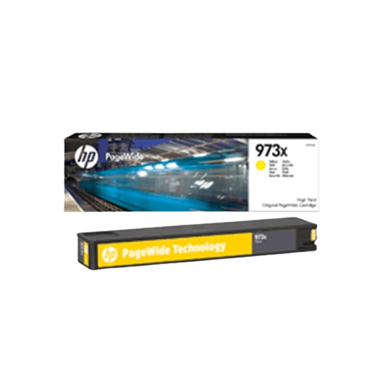 HP Original 973X F6T83AE XL gul blekkpatron | Innhold: 7000 sider