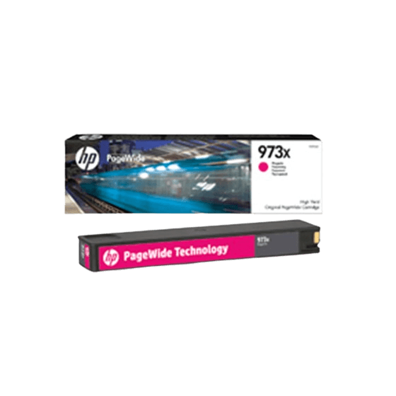 HP Original 973X F6T82AE XL magenta blekkpatron | Innhold: 7000 sider