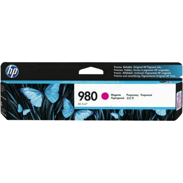 HP Original 980 D8J08A magenta blekkpatron | Innhold: 6600 sider