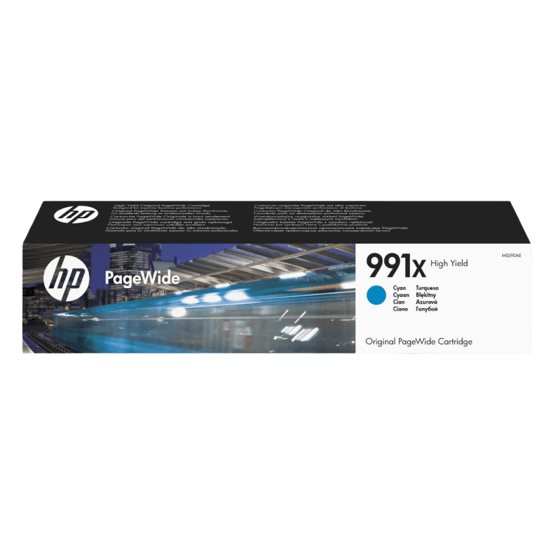 HP Original 991X M0J90AE XL cyan blekkpatron | Innhold: 16000 sider
