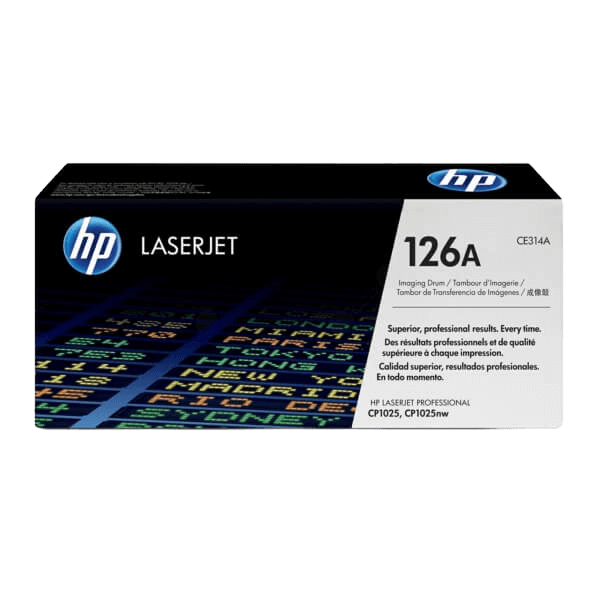 HP Original 126A CE314A CMYGYK trommel | Innhold: 14000 sider