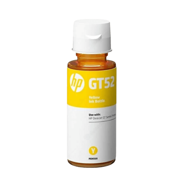 HP Original GT52Y M0H56AE gul Blekk refill | Innhold: 70 ml.