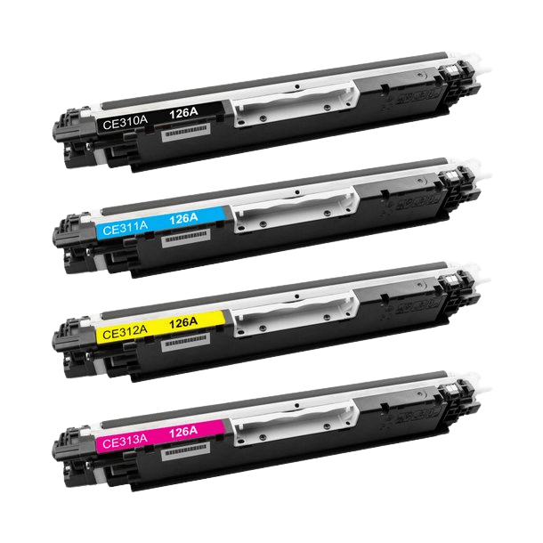 PixoJet HP 126A verdipakke - 4 stk.