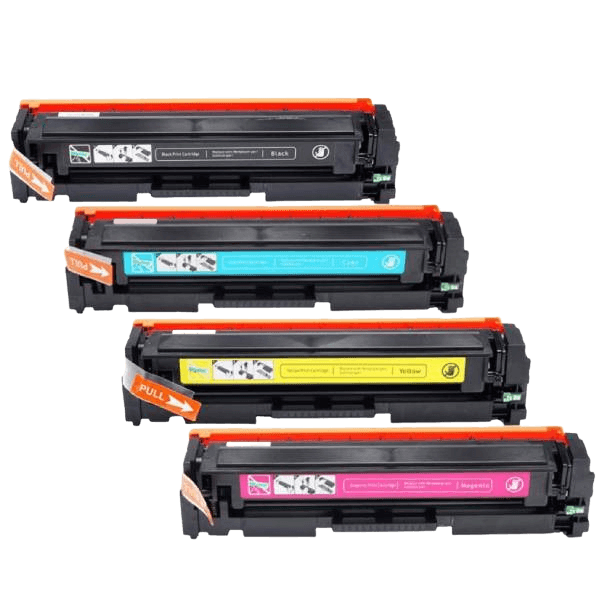 PixoJet HP 203A verdipakke - 4 stk.