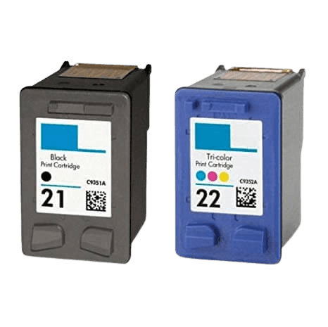 PixoJet HP 21 + 22 XL verdipakke - 2 stk.