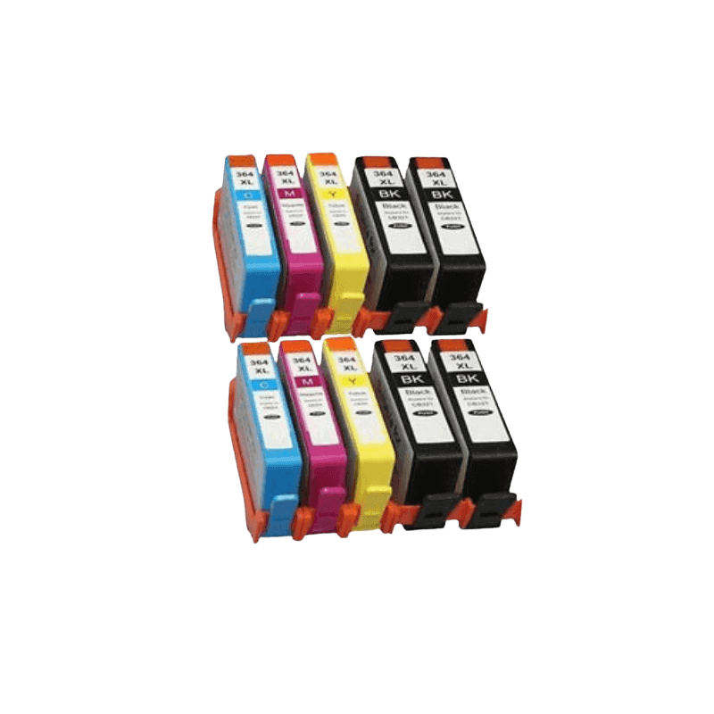 PixoJet HP 364XL verdipakke - 10 stk.