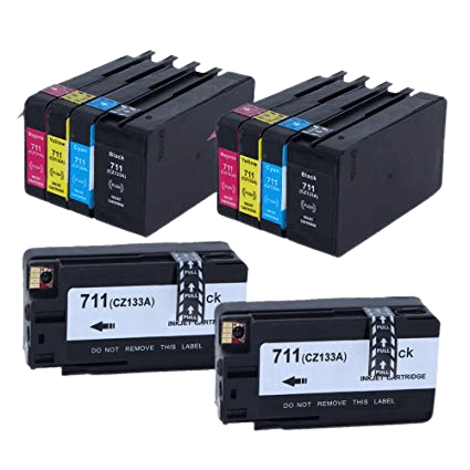 PixoJet HP 711 verdipakke - 10 stk.