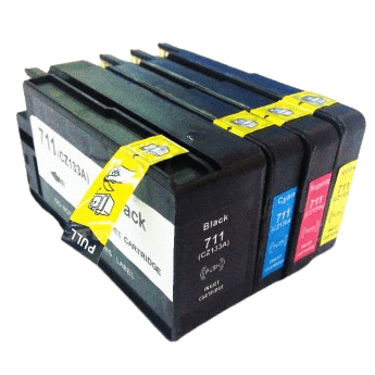 PixoJet HP 711 verdipakke - 4 stk.