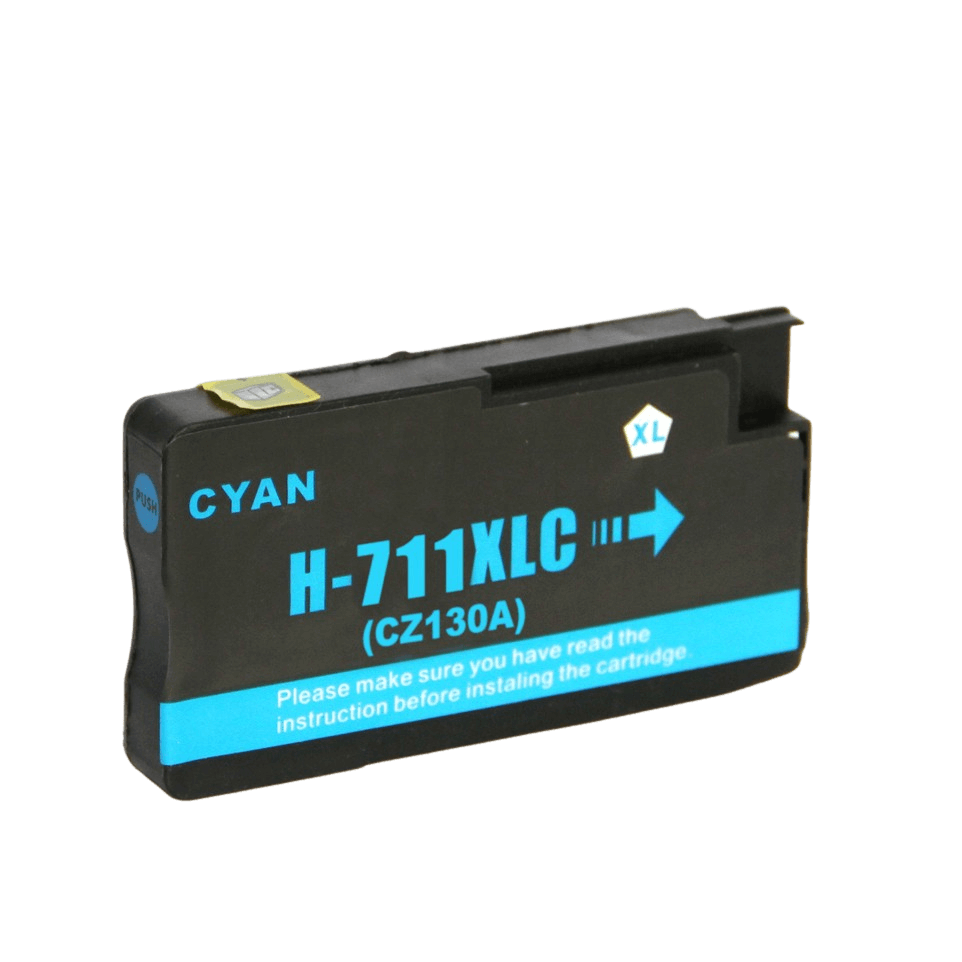 PixoJet HP 711 CZ130A cyan blekkpatron | Innhold: 28 ml.