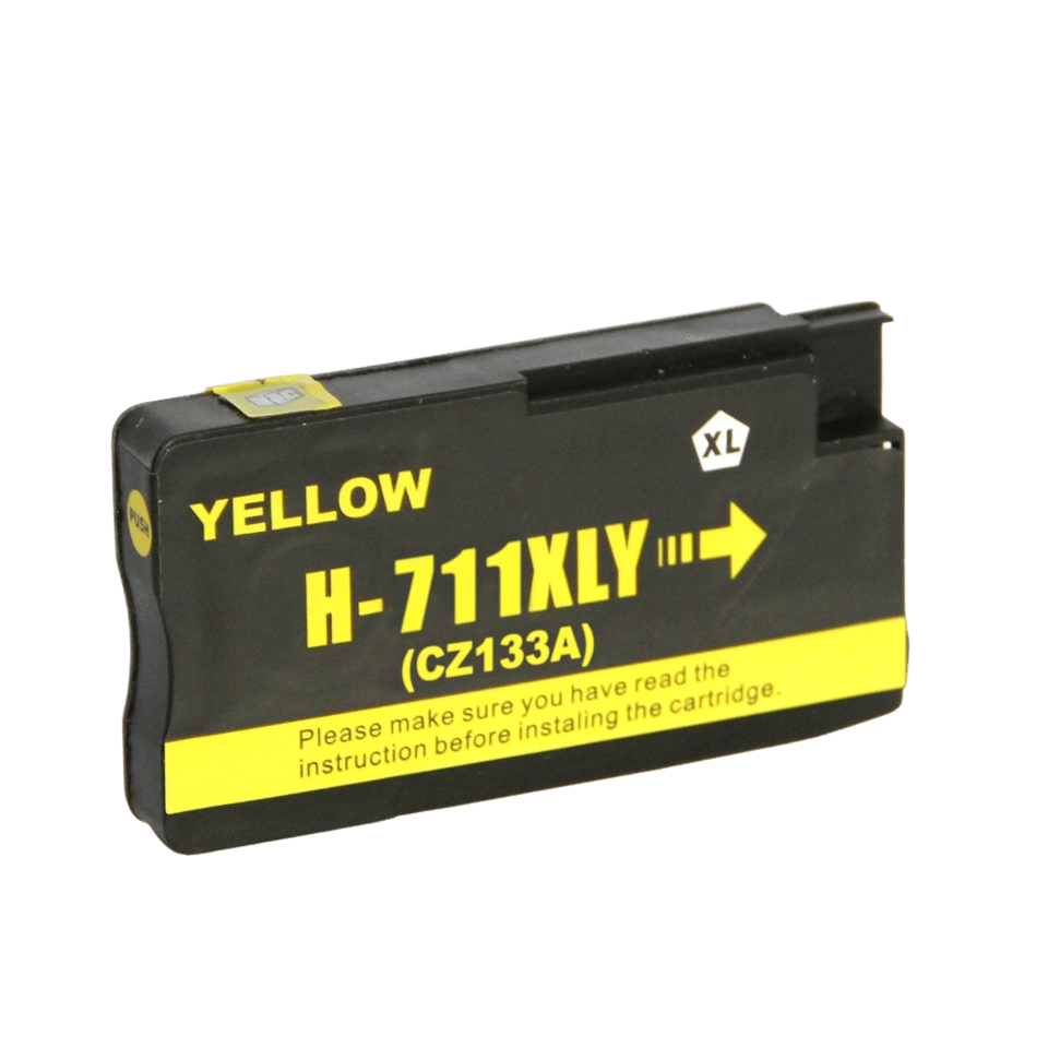 PixoJet HP 711 CZ132A gul blekkpatron | Innhold: 28 ml.