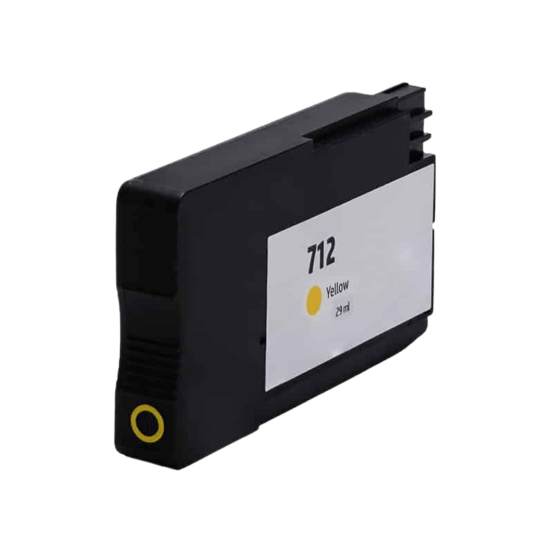PixoJet HP 712 3ED69A gul blekkpatron | Innhold: 29 ml.
