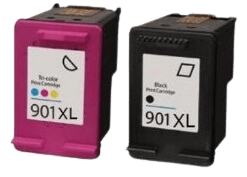 PixoJet HP 901 XL verdipakke - 2 stk.