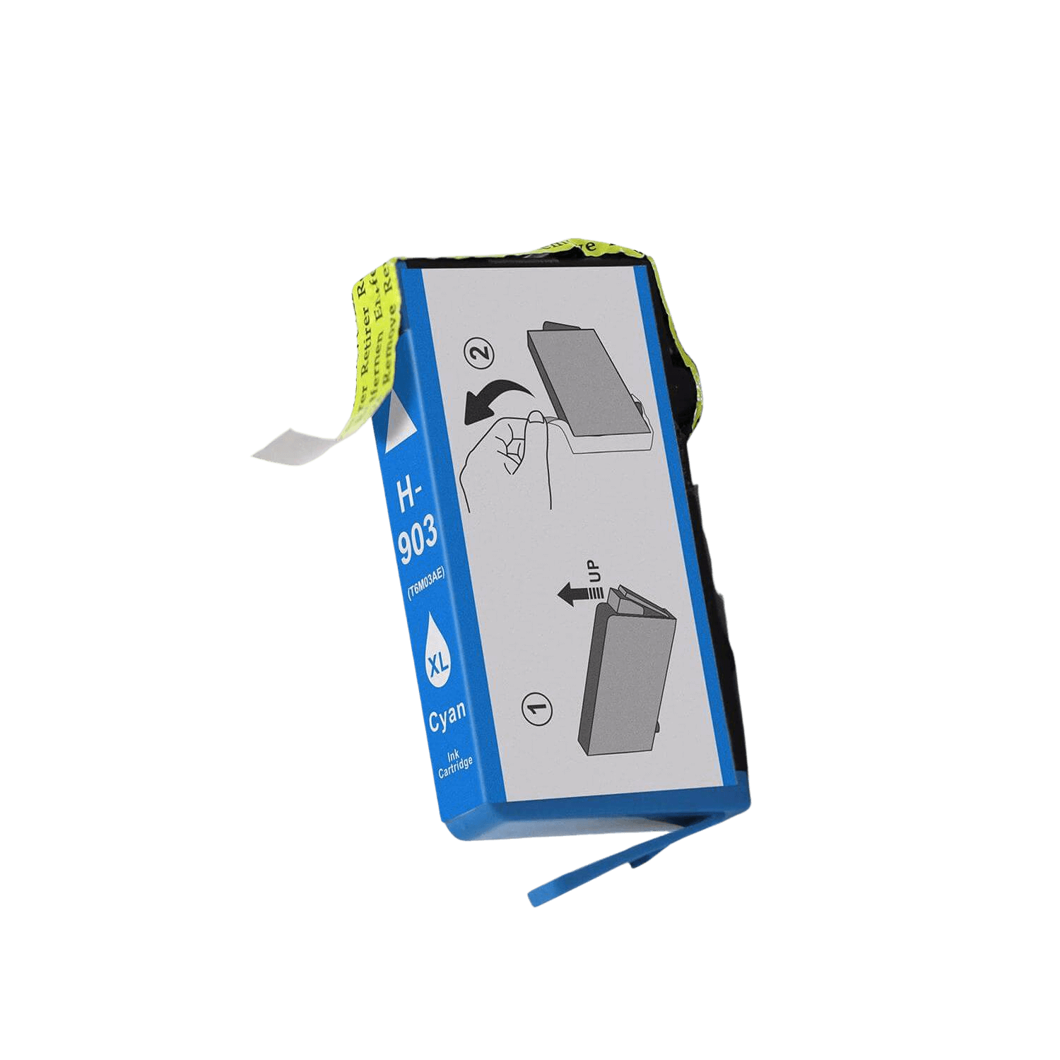 PixoJet HP 903 T6M03AE XL cyan blekkpatron | Innhold: 12 ml.