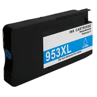PixoJet HP 953XL F6U16AE cyan blekkpatron | Innhold: 26 ml.