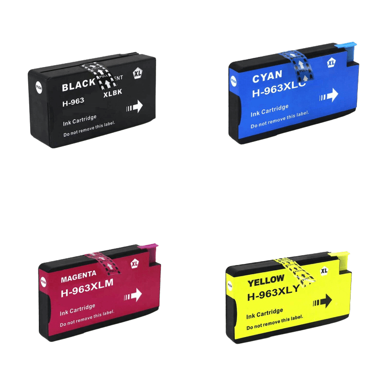 PixoJet HP 963XL verdipakke - 4 stk.