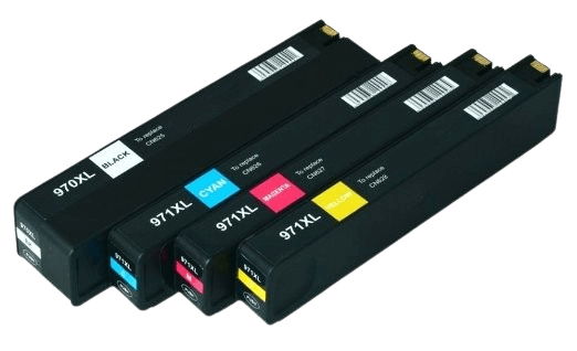 PixoJet HP 970 XL verdipakke - 4 stk.