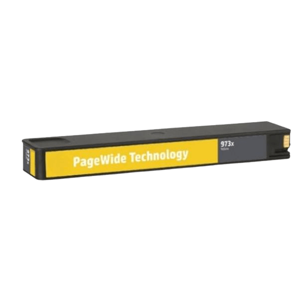PixoJet HP 973X F6T83AE XL gul blekkpatron | Innhold: 110 ml.