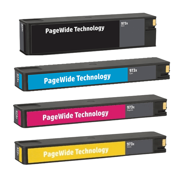 PixoJet HP 973X XL verdipakke - 4 stk.