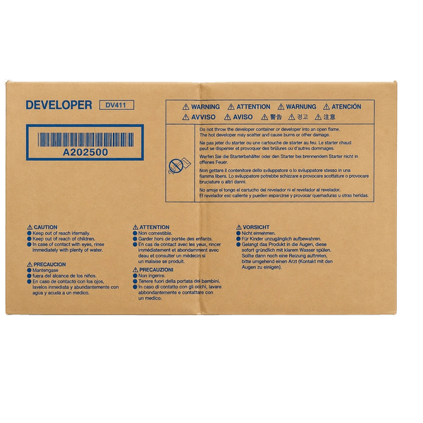 Konica Minolta Original DV-411 A202550 developer unit | Innhold: 80000 sider
