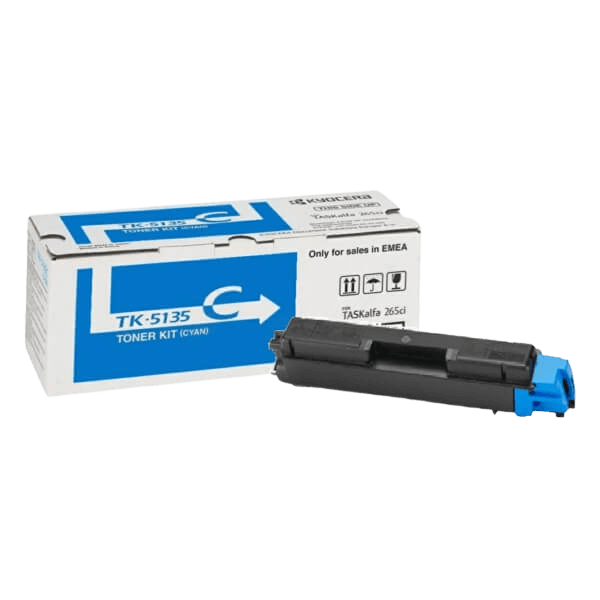 Kyocera Original TK-5135C 1T02PACNL0 cyan toner | Innhold: 5000 sider