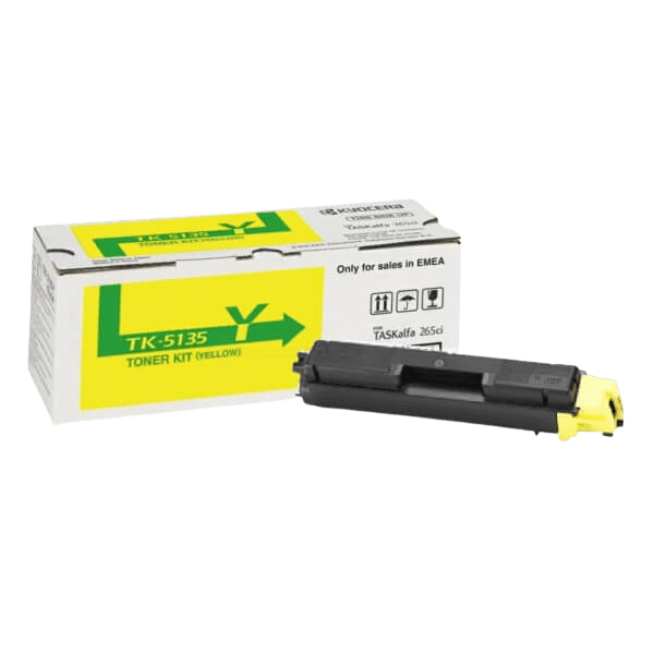 Kyocera Original TK-5135Y 1T02PAANL0 gul toner | Innhold: 5000 sider
