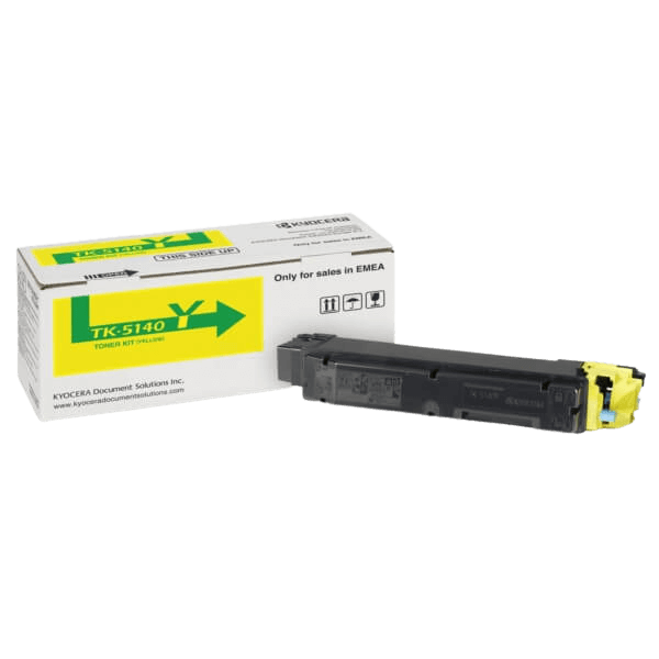 Kyocera Original TK-5140Y 1T02NRANL0 gul toner | Innhold: 5000 sider
