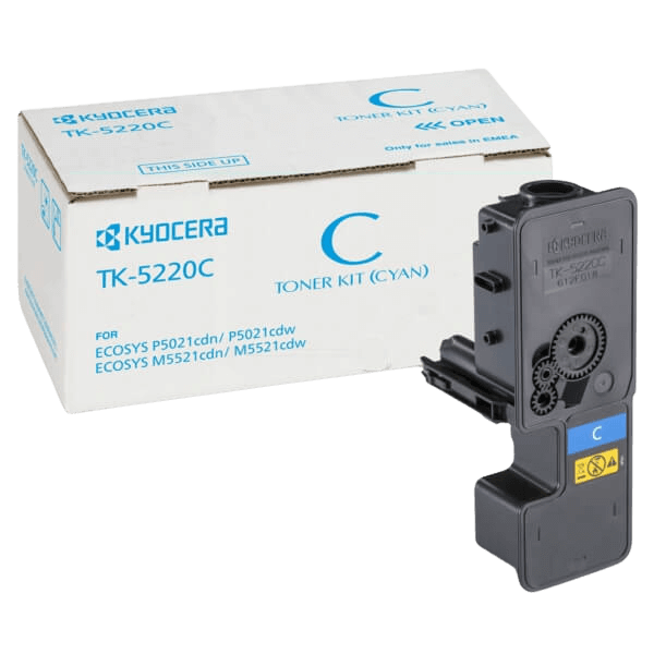Kyocera Original TK-5220C 1T02R9CNL1 cyan toner | Innhold: 1200 sider