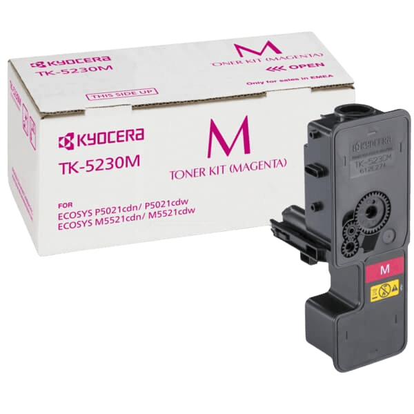 Kyocera Original TK-5230M 1T02R9BNL0 XL magenta toner | Innhold: 2200 sider