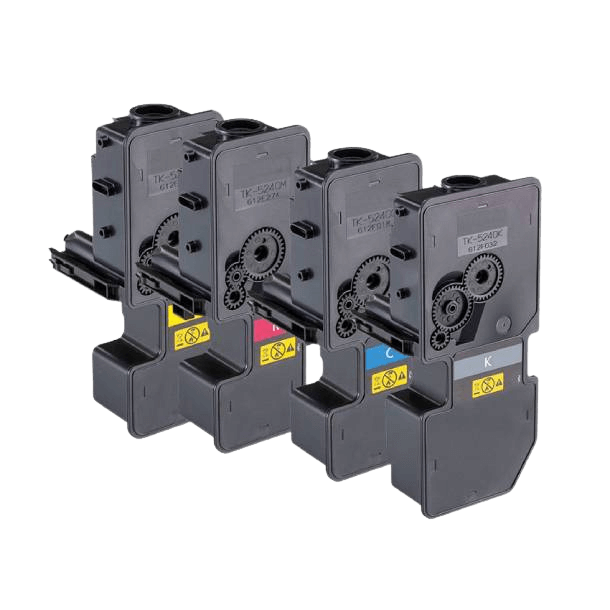 PixoJet Kyocera TK-5240K verdipakke - 4 stk.
