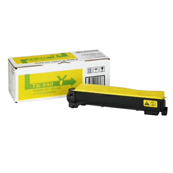 Kyocera Original TK-540Y 1T02HLAEU0 gul toner | Innhold: 4000 sider