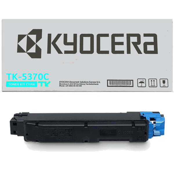 Kyocera Original TK5370C 1T02YJCNL0 cyan toner | Innhold: 5000 sider
