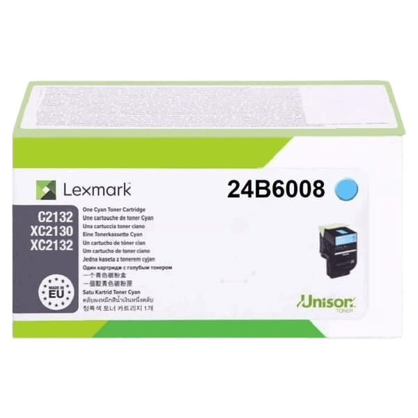 Lexmark Original 24B6008 cyan toner | Innhold: 3000 sider