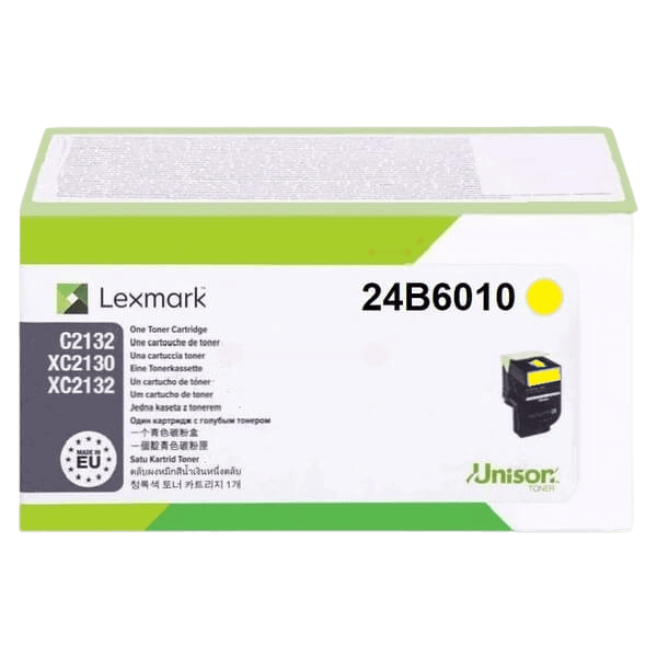 Lexmark Original 24B6010 gul toner | Innhold: 3000 sider