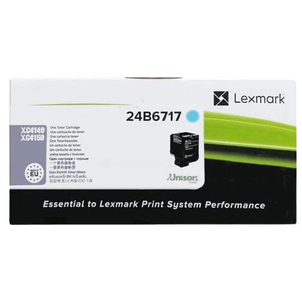 Lexmark Original 24B6717 cyan toner | Innhold: 13000 sider