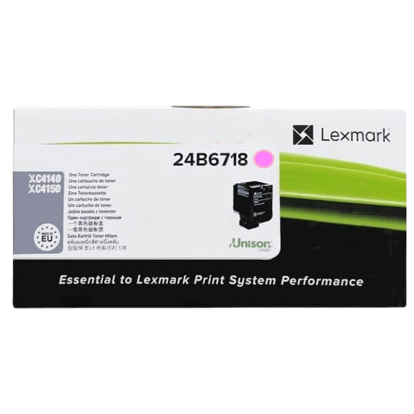 Lexmark Original 24B6718 magenta toner | Innhold: 13000 sider