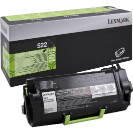 Lexmark Original 522 52D2000 svart toner | Innhold: 6000 sider