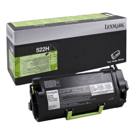 Lexmark Original 522H 52D2H0E XL svart toner | Innhold: 25000 sider