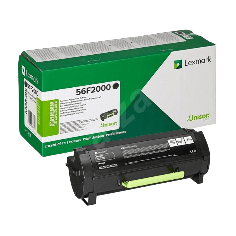 Lexmark Original 56F2000 svart toner | Innhold: 6000 sider