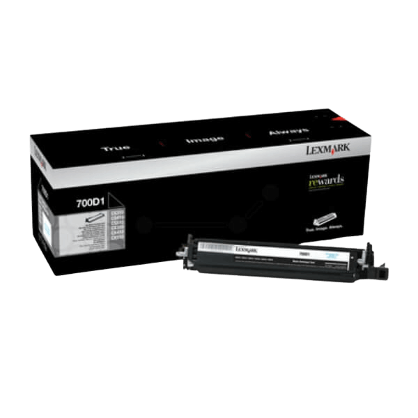 Lexmark Original 700D1 70C0D10 svart developer unit | Innhold: 40000 sider
