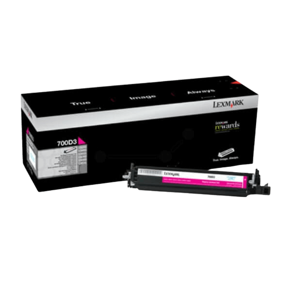 Lexmark Original 700D3 70C0D30 magenta developer unit | Innhold: 40000 sider