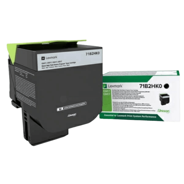 Lexmark Original 71B2HK0 XL svart toner | Innhold: 6000 sider