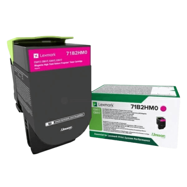 Lexmark Original 71B2HM0 XL magenta toner | Innhold: 3500 sider
