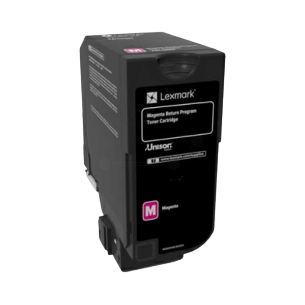 Lexmark Original 74C2SME XL magenta toner | Innhold: 7000 sider