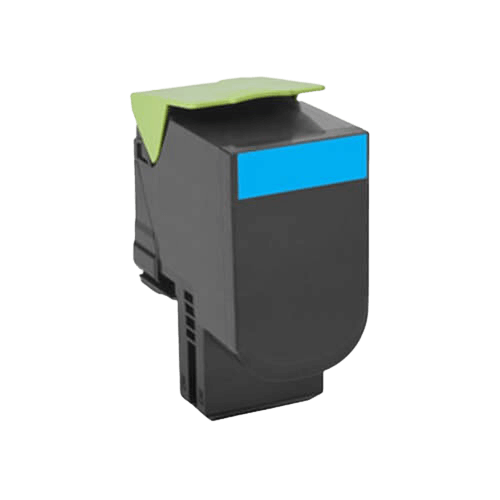 PixoJet Lexmark 802HC 80C2HC0 XXL cyan toner | Innhold: 3000 sider