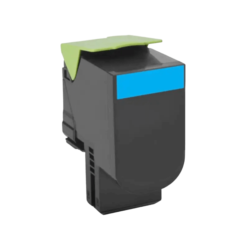 PixoJet Lexmark 802SC 80C2SC0 XL cyan toner | Innhold: 2000 sider